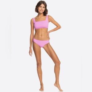 NWOT Roxy Active Rib Hipster Bot Bikini Bottoms M